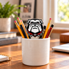 University of Georgia Bulldog Acrylic Decorative Stake