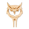 Kennesaw State University Owl Head Natural Wood Plant Stake