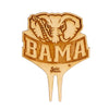 University of Alabama Big Al Natural Wood Plant Stake