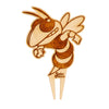 Georgia Tech Buzz Natural Wood Plant Stake