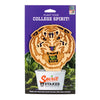 Louisiana State University Tiger Head Natural Wood Plant Stake
