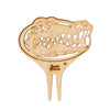 University of Florida Gator Head Natural Wood Plant Stake