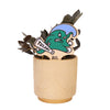 Tulane Rolling Green Wave Color Plant Stake