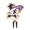 Kansas State Waving Flag Color Plant Stake