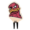 Virginia Tech Hokie Head Color Plant Stake