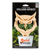 Kennesaw State University Owl Head Natural Wood Plant Stake