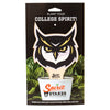 Kennesaw State University Owl Head Color Plant Stake