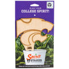 Kansas State Wildcat Head Natural Wood Plant Stake