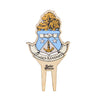 Alpha Delta Pi Crest Color Plant Stake