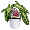 Alabama Elephant Color Plant Stake