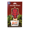 Arkansas, University of - Razorback Head Color Plant Stake