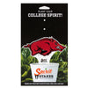 University of Arkansas Running Razorback Acrylic Plant Stake