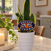 Auburn Tiger Eyes Acrylic Plant Stake