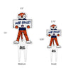 Auburn 'War Eagle' Acrylic Plant Stake