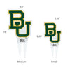 Baylor BU Acrylic Plant Stake
