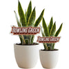 Bowling Green Acrylic Plant Stake