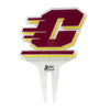 Central Michigan Logo Garden Sign