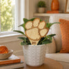 Clemson University Tiger Paw Natural Wood Plant Stake