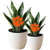 Clemson University Tiger Paw Acrylic Plant Stake