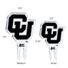 University of Colorado CU Acrylic Plant Stake
