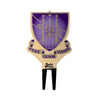 Delta Phi Epsilon Crest Color Plant Stake