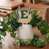 Eastern Michigan University Athletic Logo Color Plant Stake
