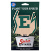 Eastern Michigan University Athletic Logo Color Plant Stake