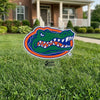 University of Florida Gator Head Garden Sign