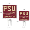 Florida State University 'FSU' Acrylic Plant Stake