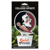 Florida State University Seminole Head Acrylic Plant Stake