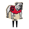 University of Georgia Standing Bulldog Color Plant Stake