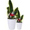 University of Georgia Standing Bulldog Acrylic Plant Stake