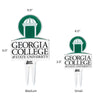 Georgia College Logo Acrylic Plant Stake