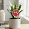 Hampden-Sydney College Paw Color Plant Stake