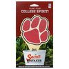 Hampden-Sydney College Paw Color Plant Stake