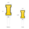 Iowa Block I Acrylic Plant Stake