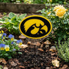 Iowa Hawkeye Garden Sign