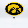 Iowa Hawkeye Garden Sign