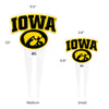 Iowa Logo Acrylic Plant Stake