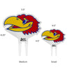 University of Kansas Jayhawk Head Acrylic Plant Stake