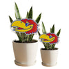University of Kansas Jayhawk Head Acrylic Plant Stake
