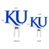 University of Kansas 'KU' Acrylic Plant Stake