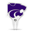 Kansas State Wildcat Head Garden Sign