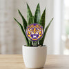 LSU Tiger Head Acrylic Plant Stake