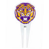 Louisiana State University Tiger Head Medium Garden Stake