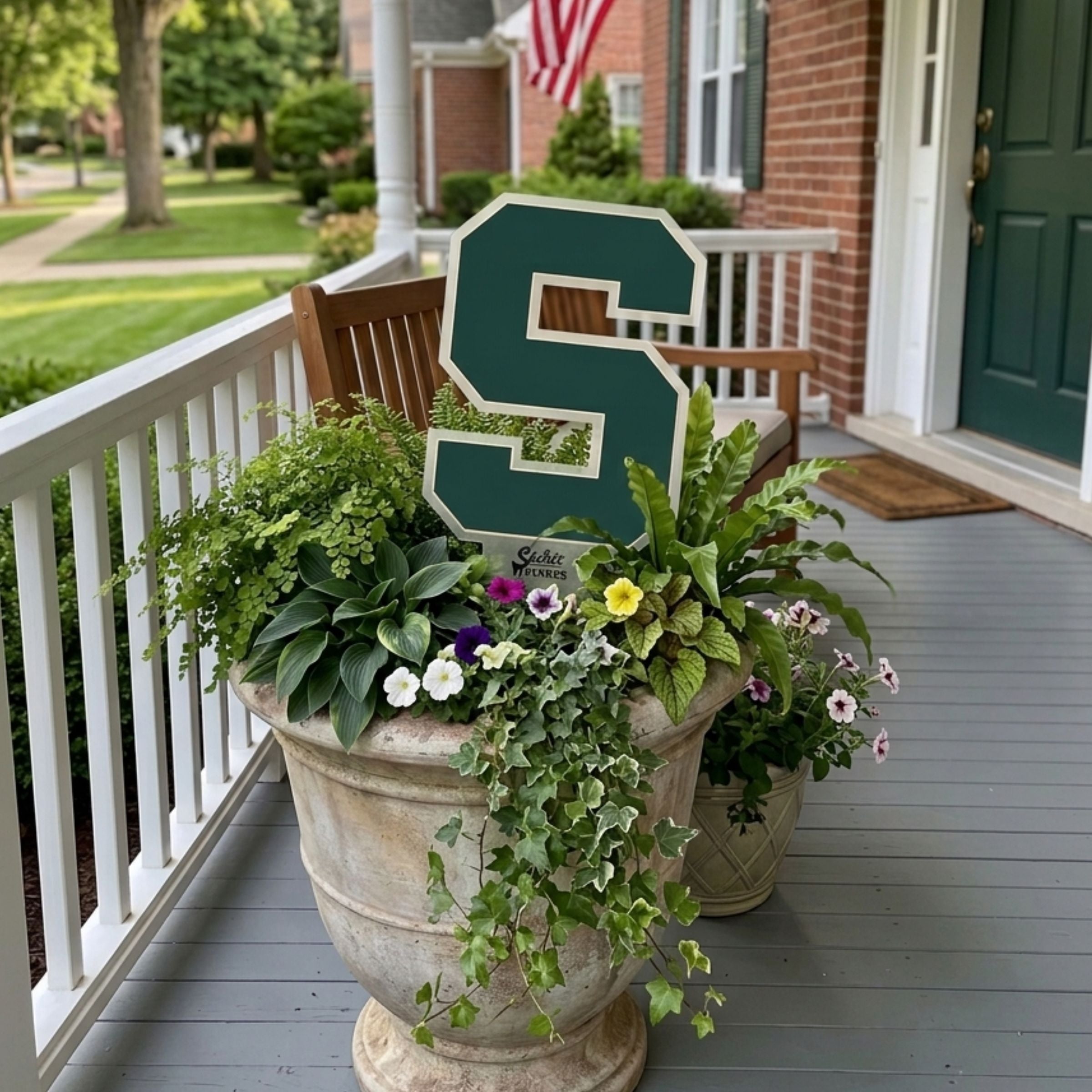 Michigan State Block S Garden Sign – Spirit Stakes