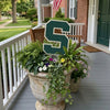 Michigan State Block S Garden Sign