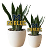 Michigan 'Go Blue' Acrylic Plant Stake