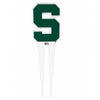 Michigan State Block S Medium Garden Stake