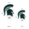 Michigan State Spartan Helmet Acrylic Plant Stake